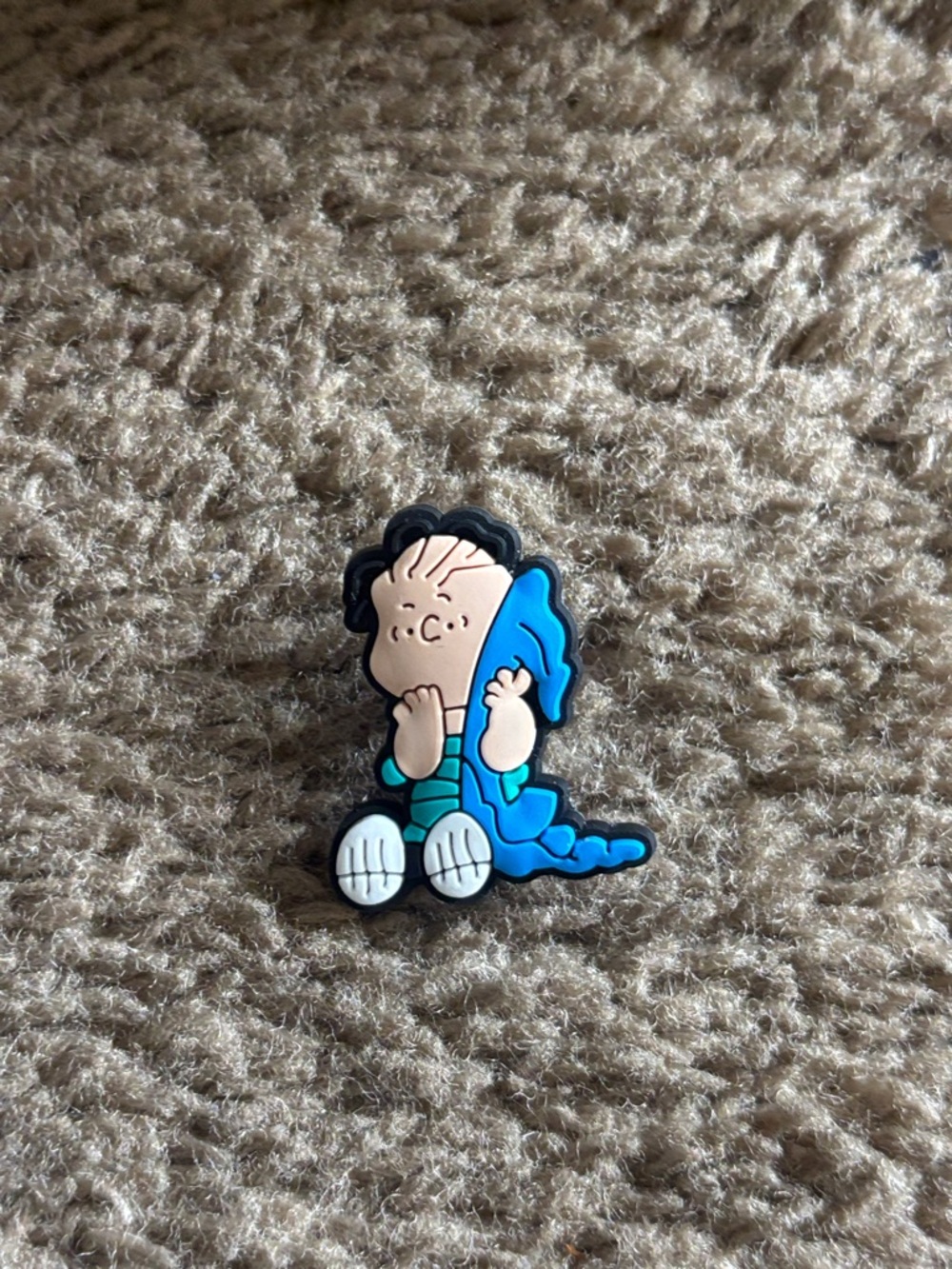 Peanuts Linus Shoe charm for Croc shoes (NWOt)